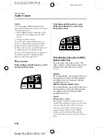 Предварительный просмотр 294 страницы Mazda CX-7 Navigation System Owner'S Manual