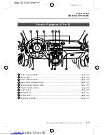 Предварительный просмотр 9 страницы Mazda Demio Owner'S Manual