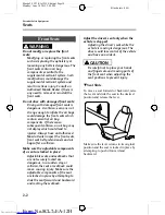 Предварительный просмотр 14 страницы Mazda Demio Owner'S Manual