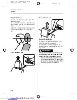 Предварительный просмотр 20 страницы Mazda Demio Owner'S Manual