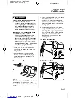 Предварительный просмотр 47 страницы Mazda Demio Owner'S Manual