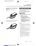 Предварительный просмотр 71 страницы Mazda Demio Owner'S Manual