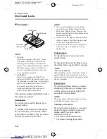 Предварительный просмотр 72 страницы Mazda Demio Owner'S Manual