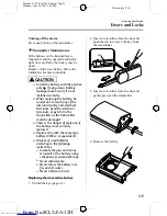 Предварительный просмотр 73 страницы Mazda Demio Owner'S Manual