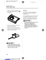 Предварительный просмотр 74 страницы Mazda Demio Owner'S Manual