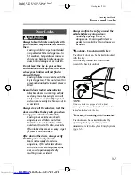 Предварительный просмотр 75 страницы Mazda Demio Owner'S Manual