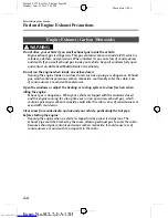 Предварительный просмотр 100 страницы Mazda Demio Owner'S Manual