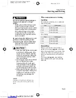 Предварительный просмотр 119 страницы Mazda Demio Owner'S Manual