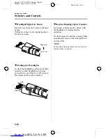 Предварительный просмотр 160 страницы Mazda Demio Owner'S Manual