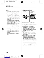 Предварительный просмотр 208 страницы Mazda Demio Owner'S Manual