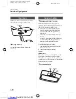 Предварительный просмотр 218 страницы Mazda Demio Owner'S Manual