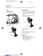 Предварительный просмотр 226 страницы Mazda Demio Owner'S Manual