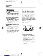 Предварительный просмотр 232 страницы Mazda Demio Owner'S Manual