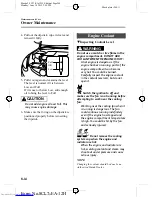 Предварительный просмотр 260 страницы Mazda Demio Owner'S Manual