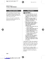 Предварительный просмотр 266 страницы Mazda Demio Owner'S Manual