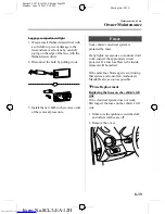 Предварительный просмотр 285 страницы Mazda Demio Owner'S Manual