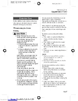 Предварительный просмотр 293 страницы Mazda Demio Owner'S Manual