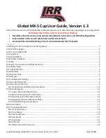 Mazda Global MX-5 Cup User Manual предпросмотр