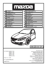 Mazda GS1D -V1-130 Installation Instruction предпросмотр