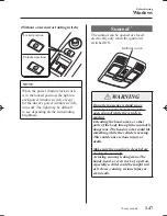 Предварительный просмотр 123 страницы Mazda Mazda 6 Owner'S Manual