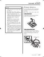 Предварительный просмотр 219 страницы Mazda Mazda 6 Owner'S Manual