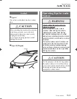 Предварительный просмотр 421 страницы Mazda Mazda 6 Owner'S Manual