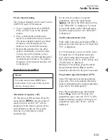 Предварительный просмотр 441 страницы Mazda Mazda 6 Owner'S Manual