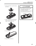 Предварительный просмотр 609 страницы Mazda Mazda 6 Owner'S Manual