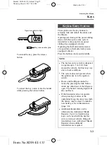 Предварительный просмотр 75 страницы Mazda Mazda5 Owner'S Manual