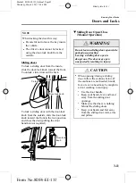 Предварительный просмотр 83 страницы Mazda Mazda5 Owner'S Manual