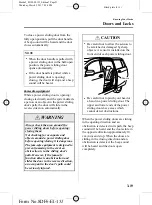 Предварительный просмотр 91 страницы Mazda Mazda5 Owner'S Manual