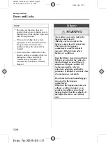 Предварительный просмотр 92 страницы Mazda Mazda5 Owner'S Manual