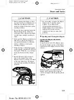 Предварительный просмотр 93 страницы Mazda Mazda5 Owner'S Manual