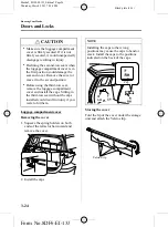 Предварительный просмотр 96 страницы Mazda Mazda5 Owner'S Manual