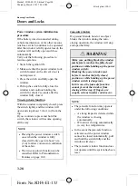 Предварительный просмотр 100 страницы Mazda Mazda5 Owner'S Manual