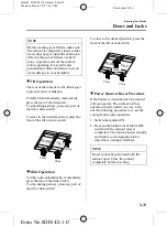 Предварительный просмотр 105 страницы Mazda Mazda5 Owner'S Manual