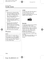 Предварительный просмотр 108 страницы Mazda Mazda5 Owner'S Manual