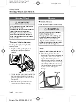 Предварительный просмотр 114 страницы Mazda Mazda5 Owner'S Manual