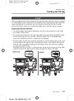 Предварительный просмотр 135 страницы Mazda Mazda5 Owner'S Manual