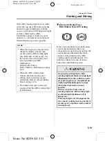 Предварительный просмотр 149 страницы Mazda Mazda5 Owner'S Manual