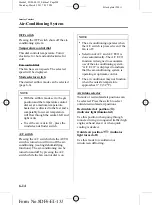 Предварительный просмотр 208 страницы Mazda Mazda5 Owner'S Manual