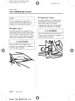 Предварительный просмотр 210 страницы Mazda Mazda5 Owner'S Manual