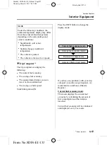 Предварительный просмотр 257 страницы Mazda Mazda5 Owner'S Manual