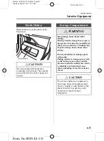 Предварительный просмотр 261 страницы Mazda Mazda5 Owner'S Manual