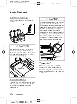 Предварительный просмотр 264 страницы Mazda Mazda5 Owner'S Manual