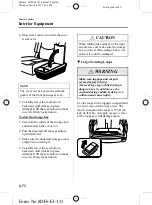 Предварительный просмотр 266 страницы Mazda Mazda5 Owner'S Manual