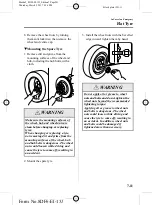 Предварительный просмотр 281 страницы Mazda Mazda5 Owner'S Manual