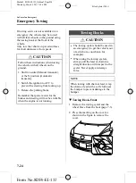 Предварительный просмотр 294 страницы Mazda Mazda5 Owner'S Manual