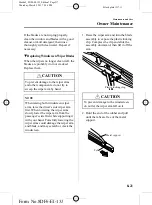 Предварительный просмотр 317 страницы Mazda Mazda5 Owner'S Manual