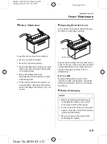 Предварительный просмотр 325 страницы Mazda Mazda5 Owner'S Manual